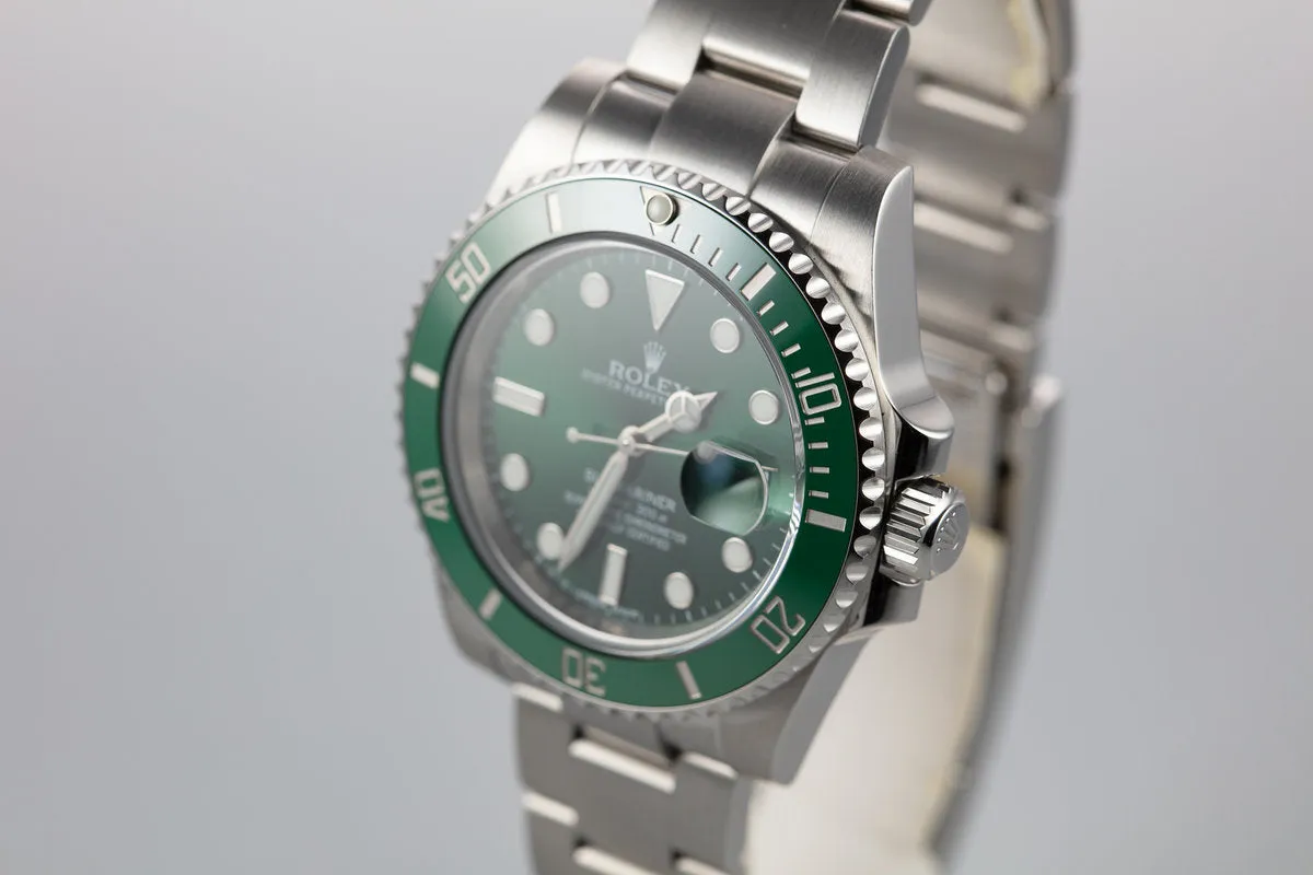 Rolex Submariner 116610LV "Hulk"