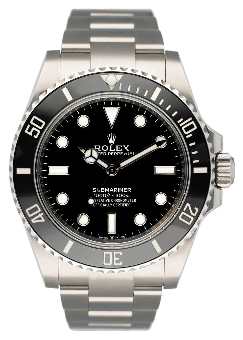 Rolex Submariner 124060 Mens Watch Box Papers