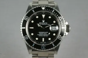 Rolex Submariner 16610 with Solid End Link Bracelet