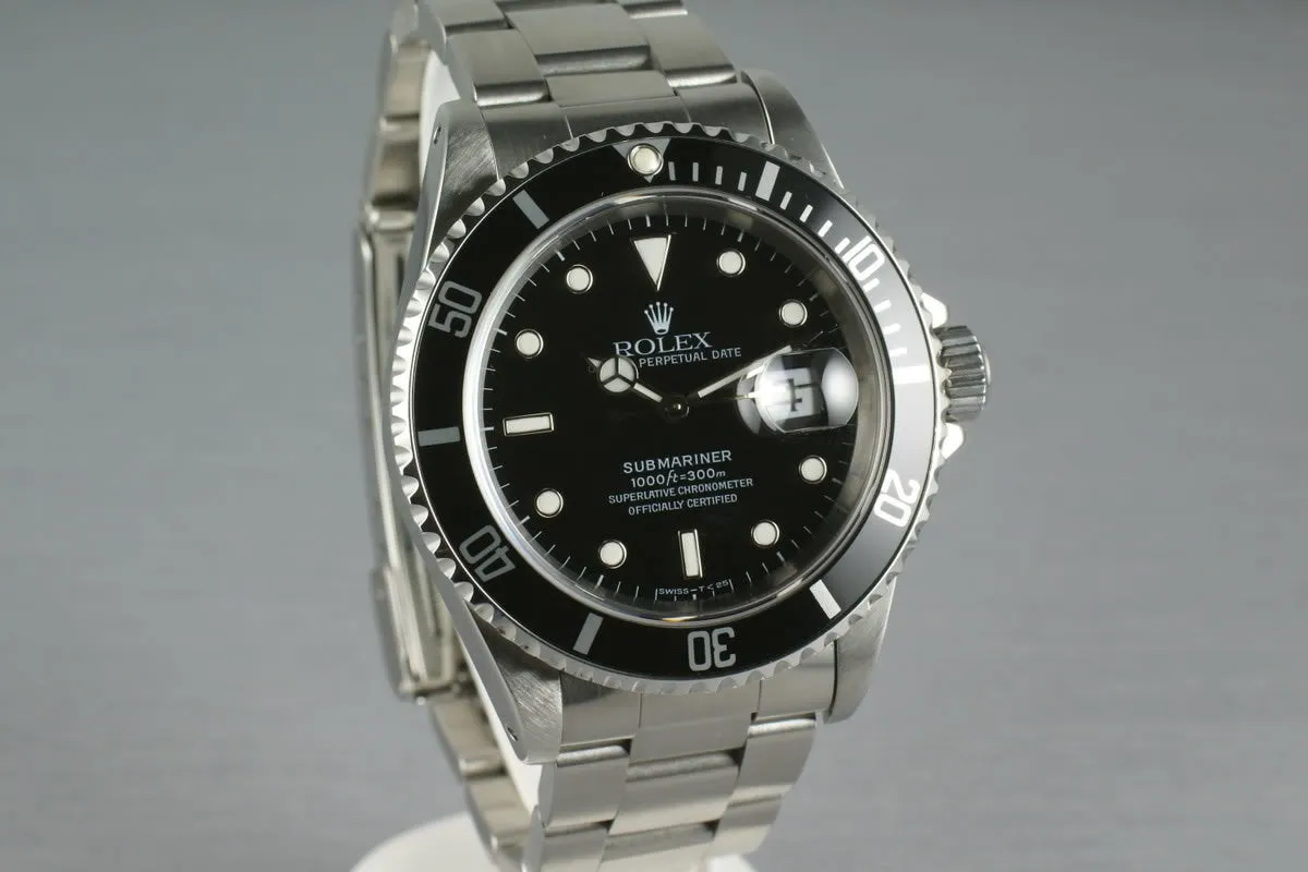 Rolex Submariner 16610