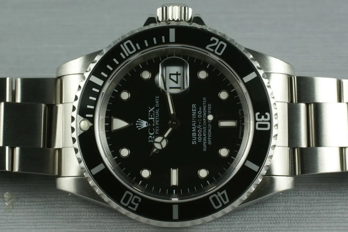 Rolex Submariner 16610
