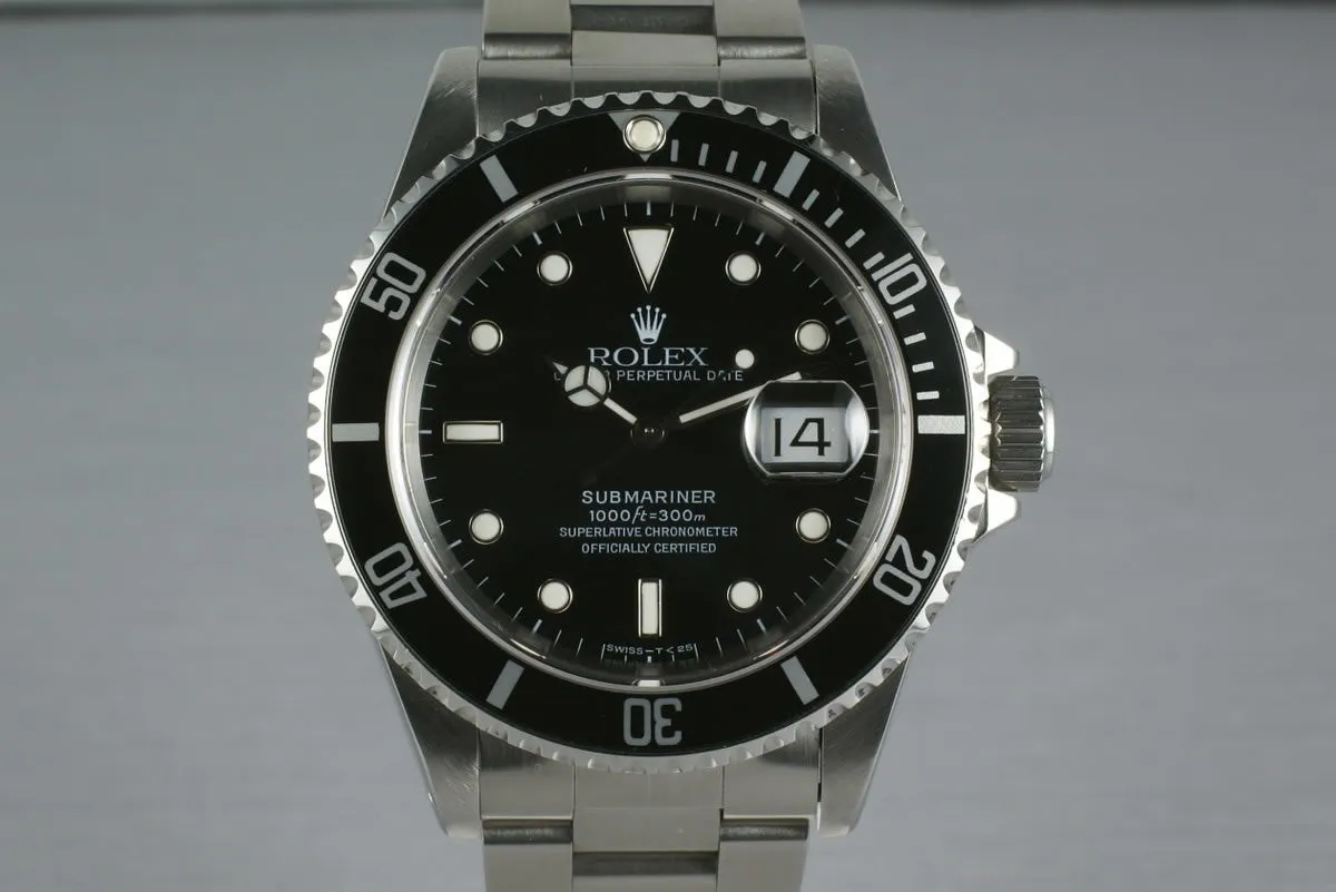 Rolex Submariner 16610