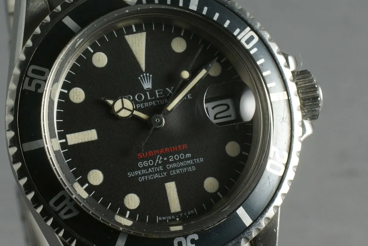 Rolex Submariner 1680 Red