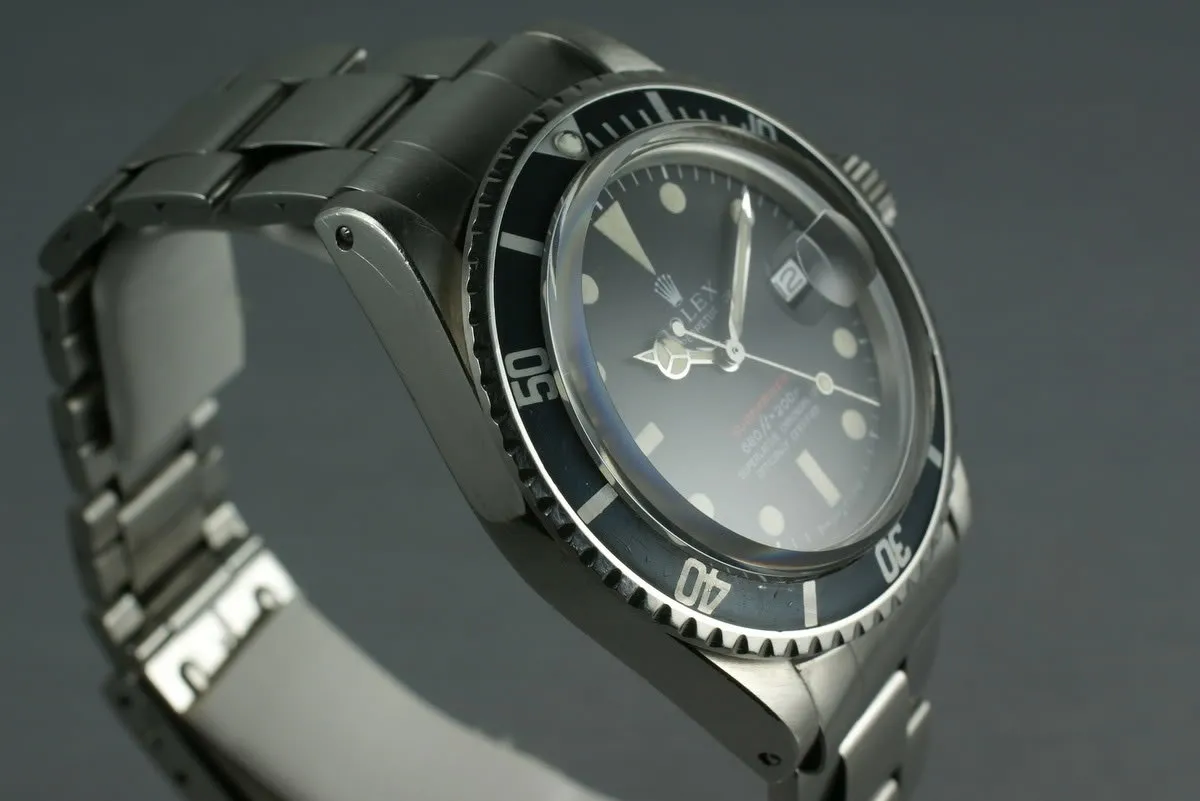 Rolex Submariner 1680 Red