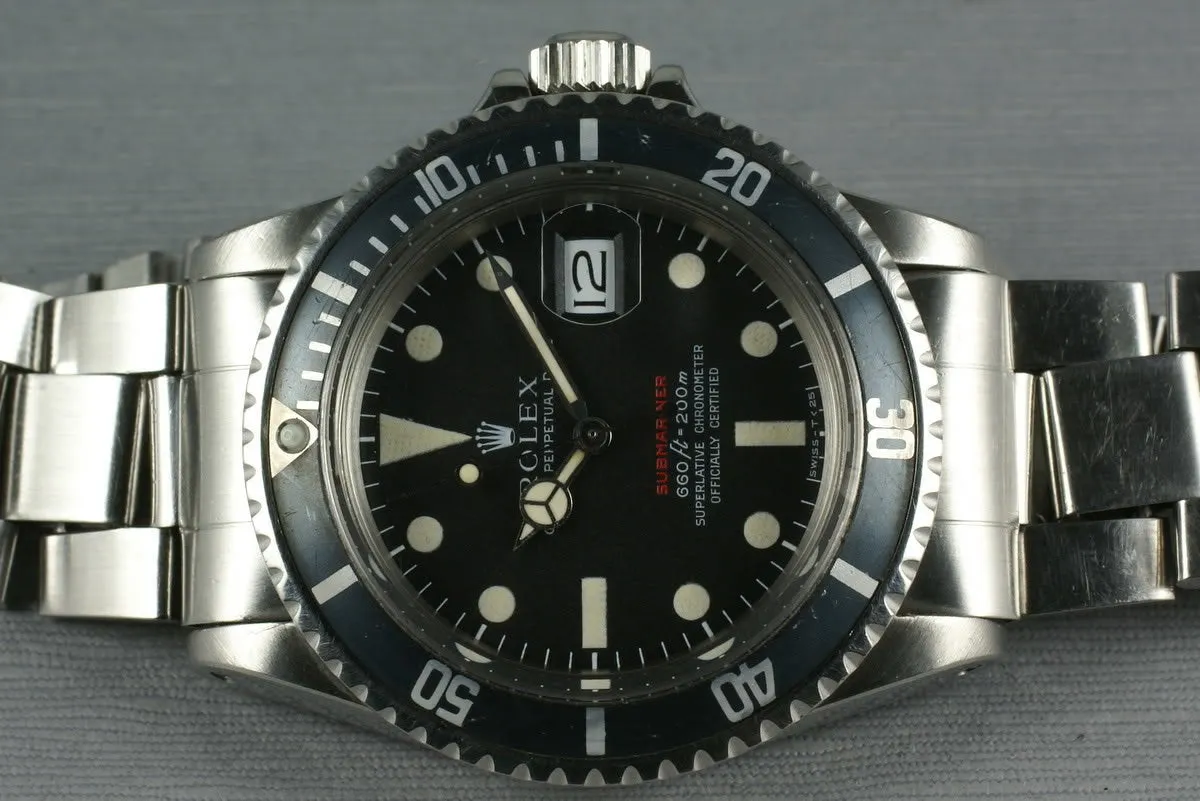 Rolex Submariner 1680 Red