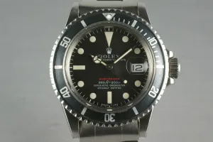 Rolex Submariner 1680 Red