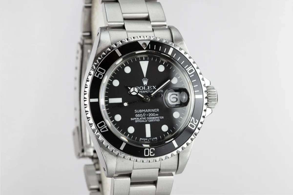 Rolex Submariner 1680 with Service case and Service Dial