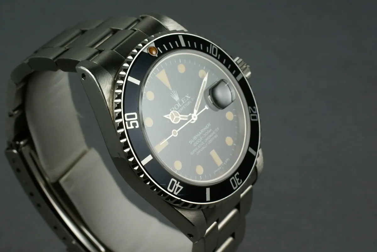 Rolex Submariner 16800 Amazing Orange Lume