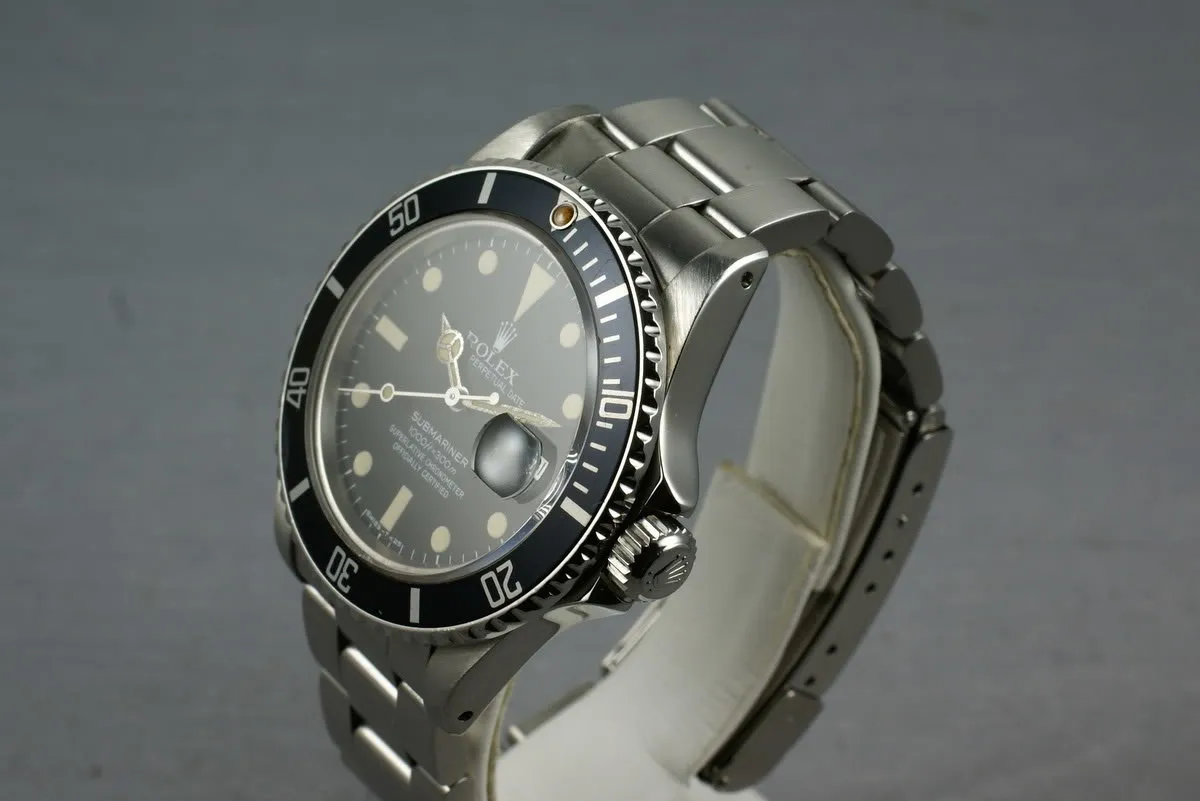 Rolex Submariner 16800 Matte Dial