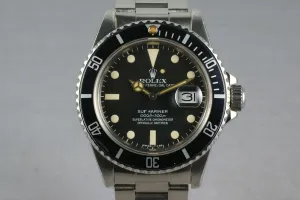 Rolex Submariner 16800 Matte Dial