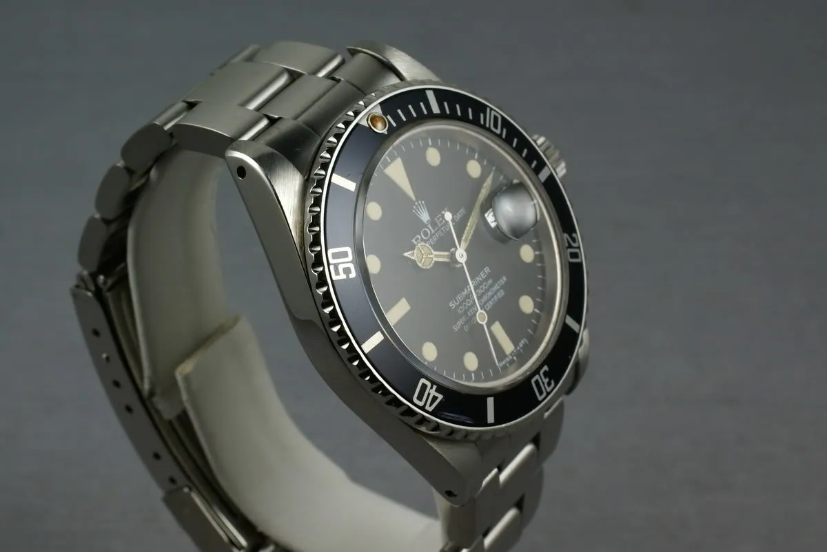 Rolex Submariner 16800 Matte Dial