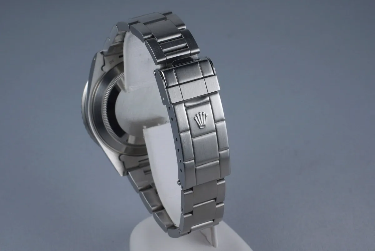 Rolex Submariner 16800 Service Case with RSC Papers