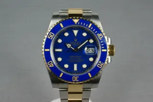 Rolex Submariner 18K/SS 116613