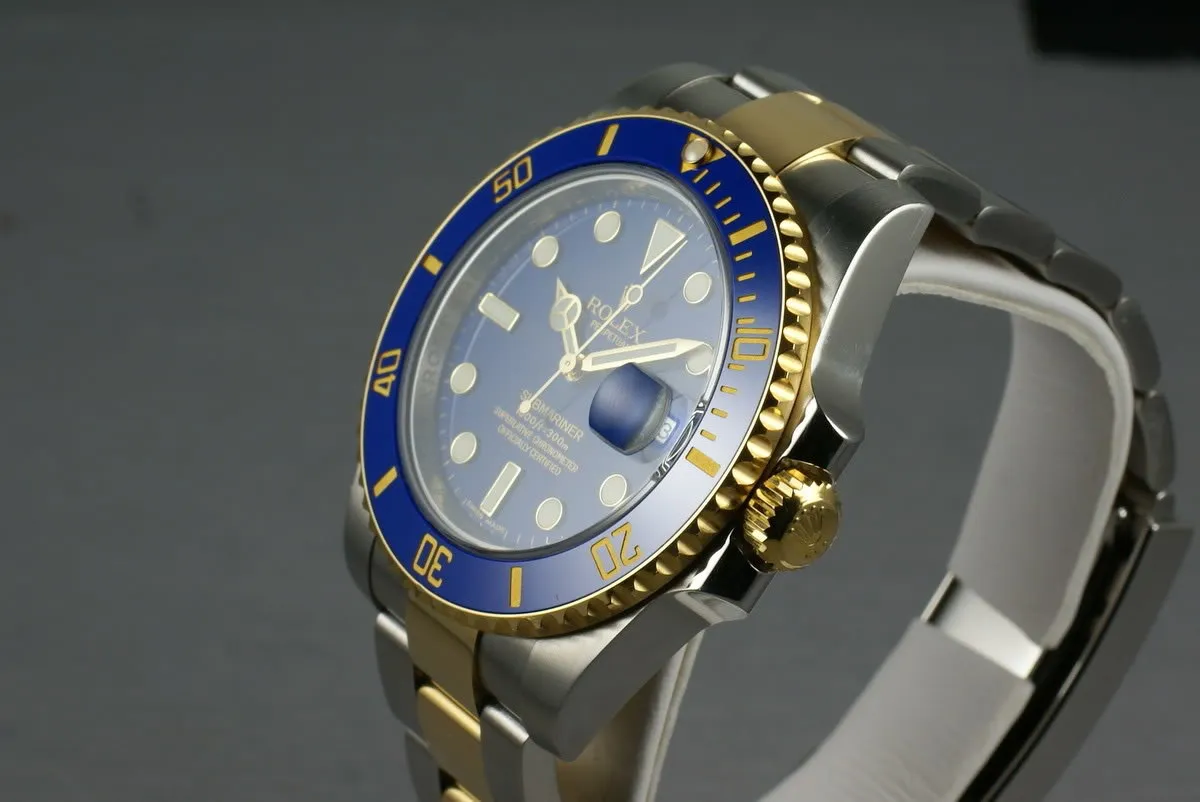 Rolex Submariner 18K/SS 116613