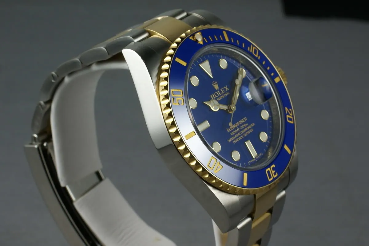 Rolex Submariner 18K/SS 116613