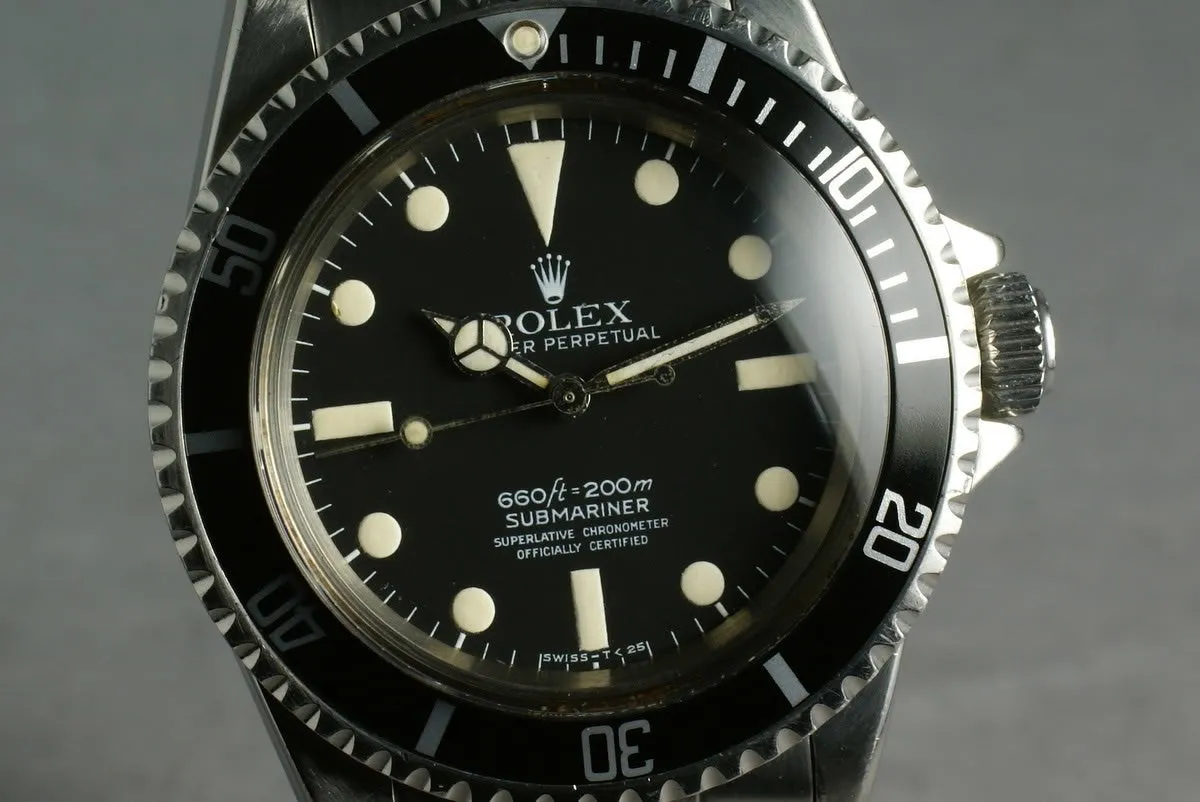 Rolex Submariner  5512 Mark 1 Maxi 4 line