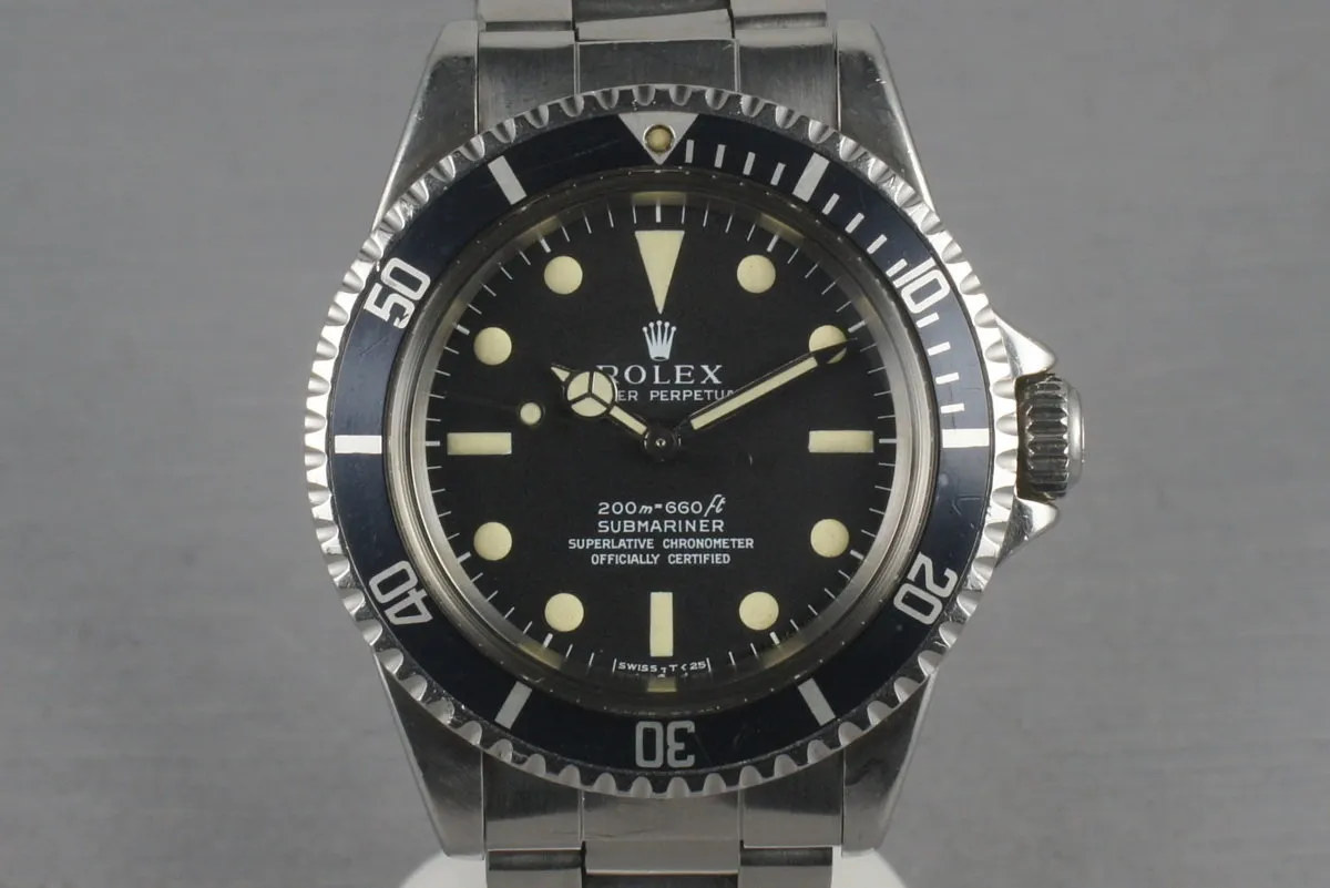 Rolex Submariner 5512 Meters First