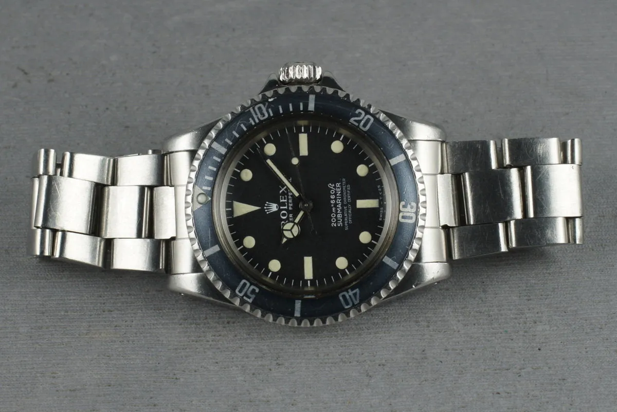 Rolex Submariner 5512 Meters First
