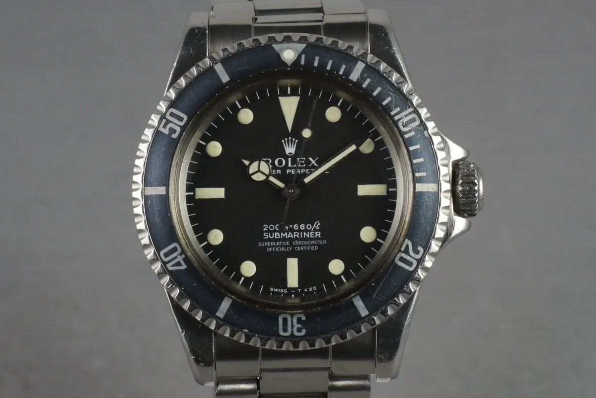 Rolex Submariner 5512 Meters First