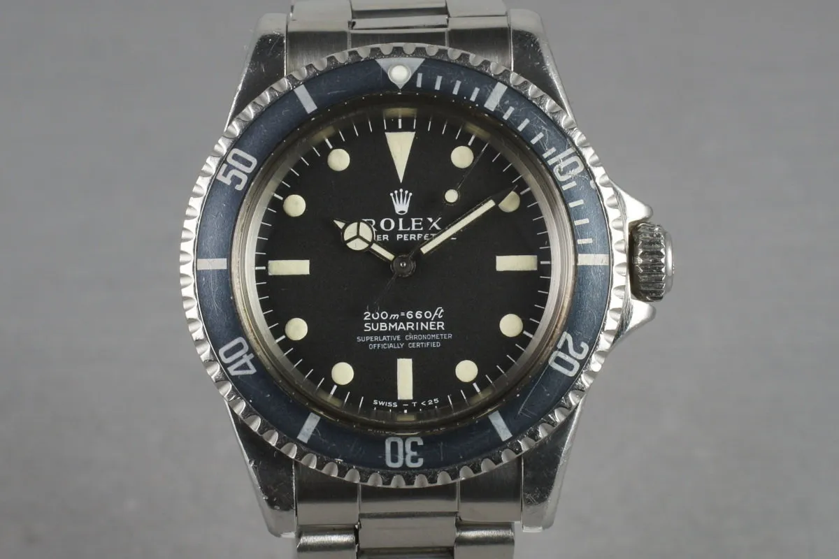 Rolex Submariner 5512 Meters First