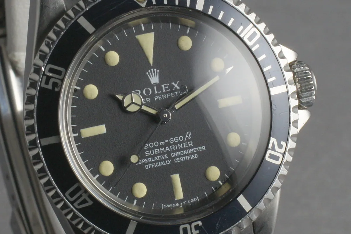 Rolex Submariner 5512 Meters First