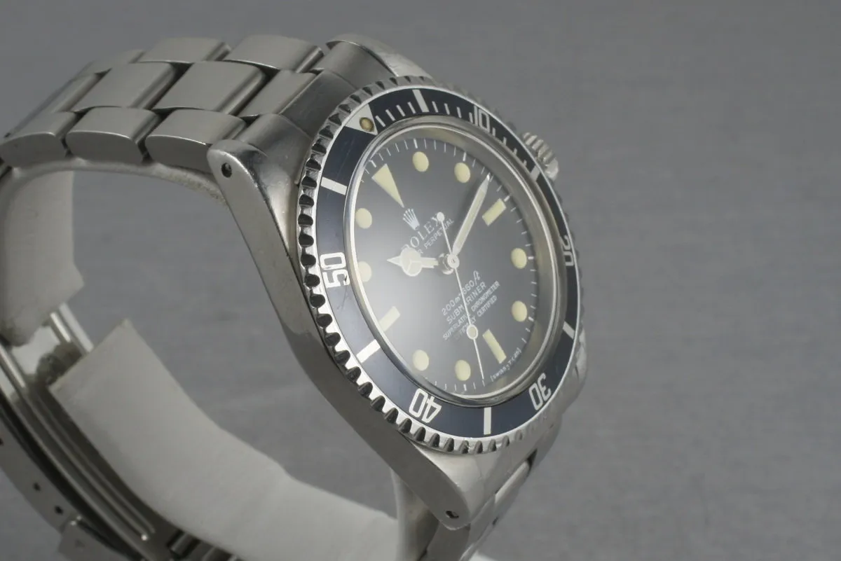 Rolex Submariner 5512 Meters First