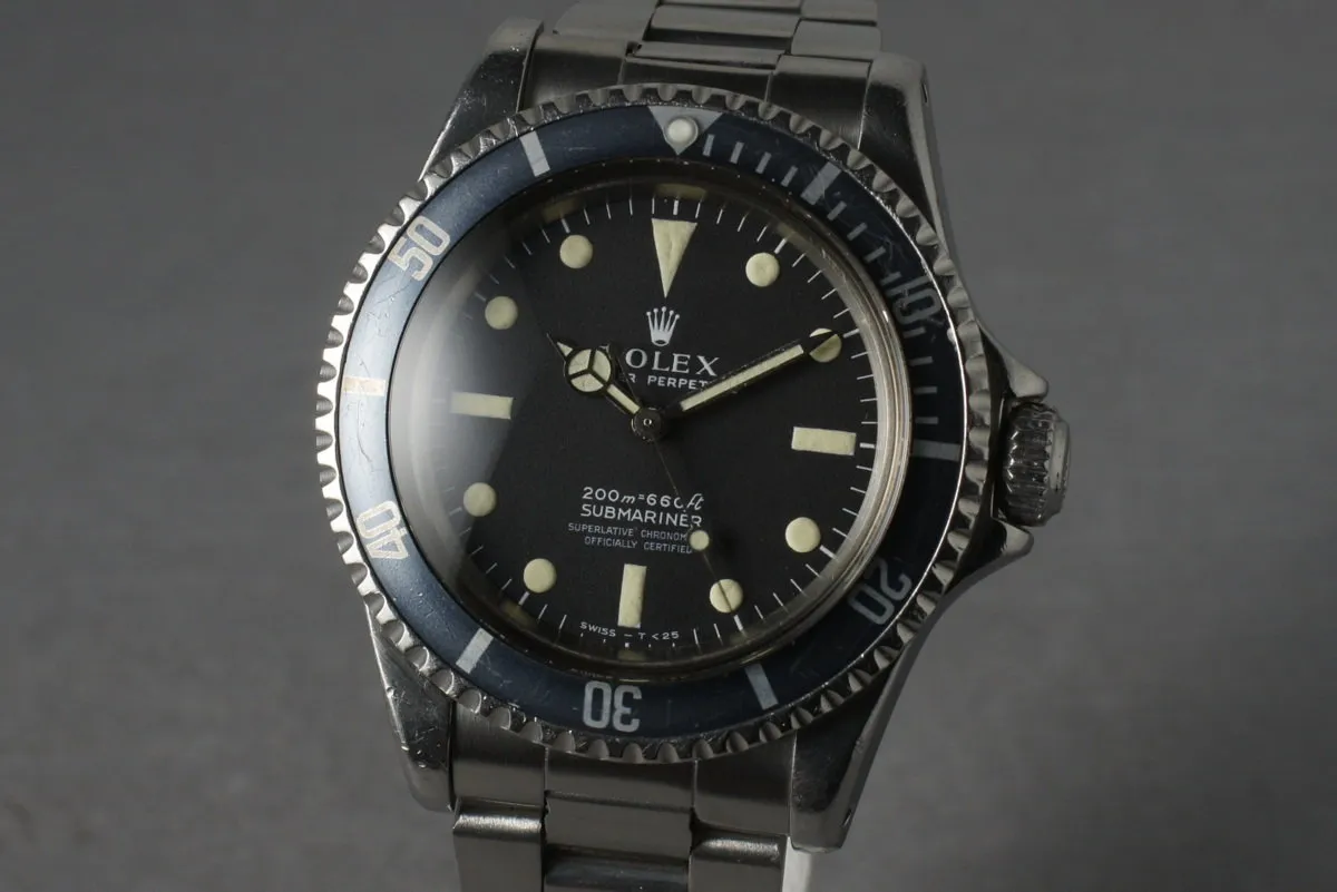 Rolex Submariner 5512 Meters First