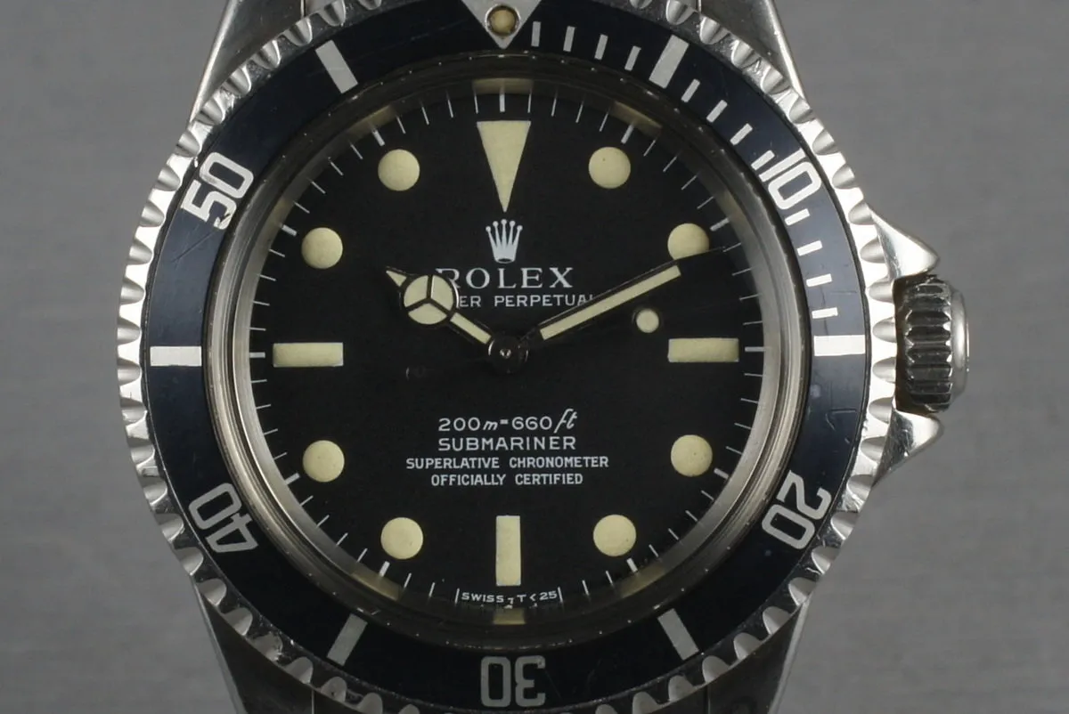 Rolex Submariner 5512 Meters First