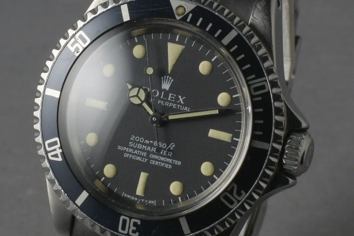 Rolex Submariner 5512 Meters First