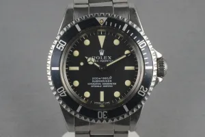 Rolex Submariner 5512 Meters First