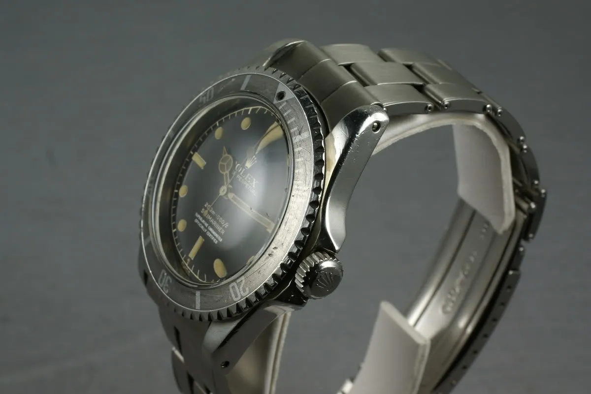 Rolex Submariner  5512 PCG with beautiful 4 line 2 color chapter ring