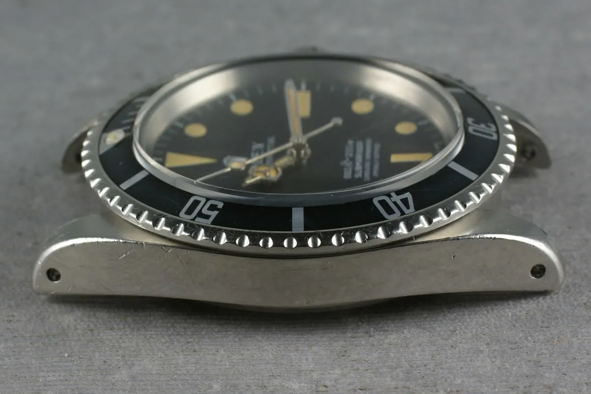 Rolex Submariner 5512 Unpolished with original sales receipt