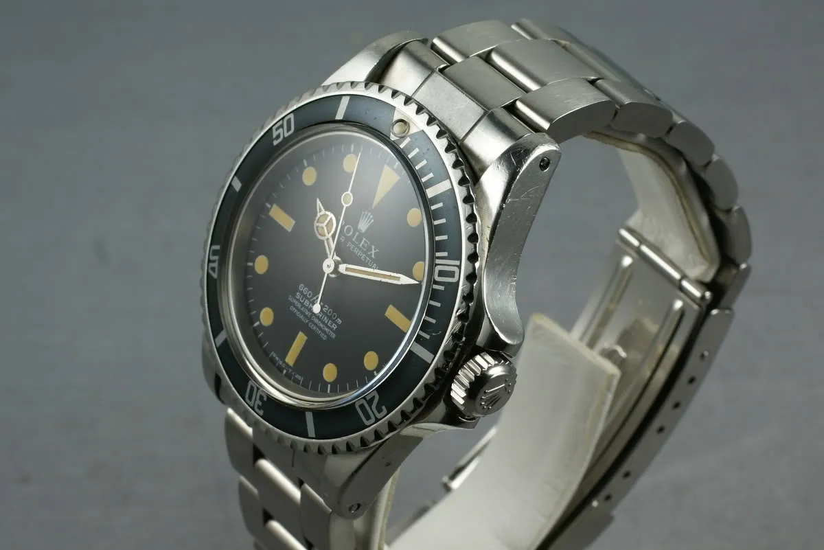 Rolex Submariner 5512 Unpolished with original sales receipt