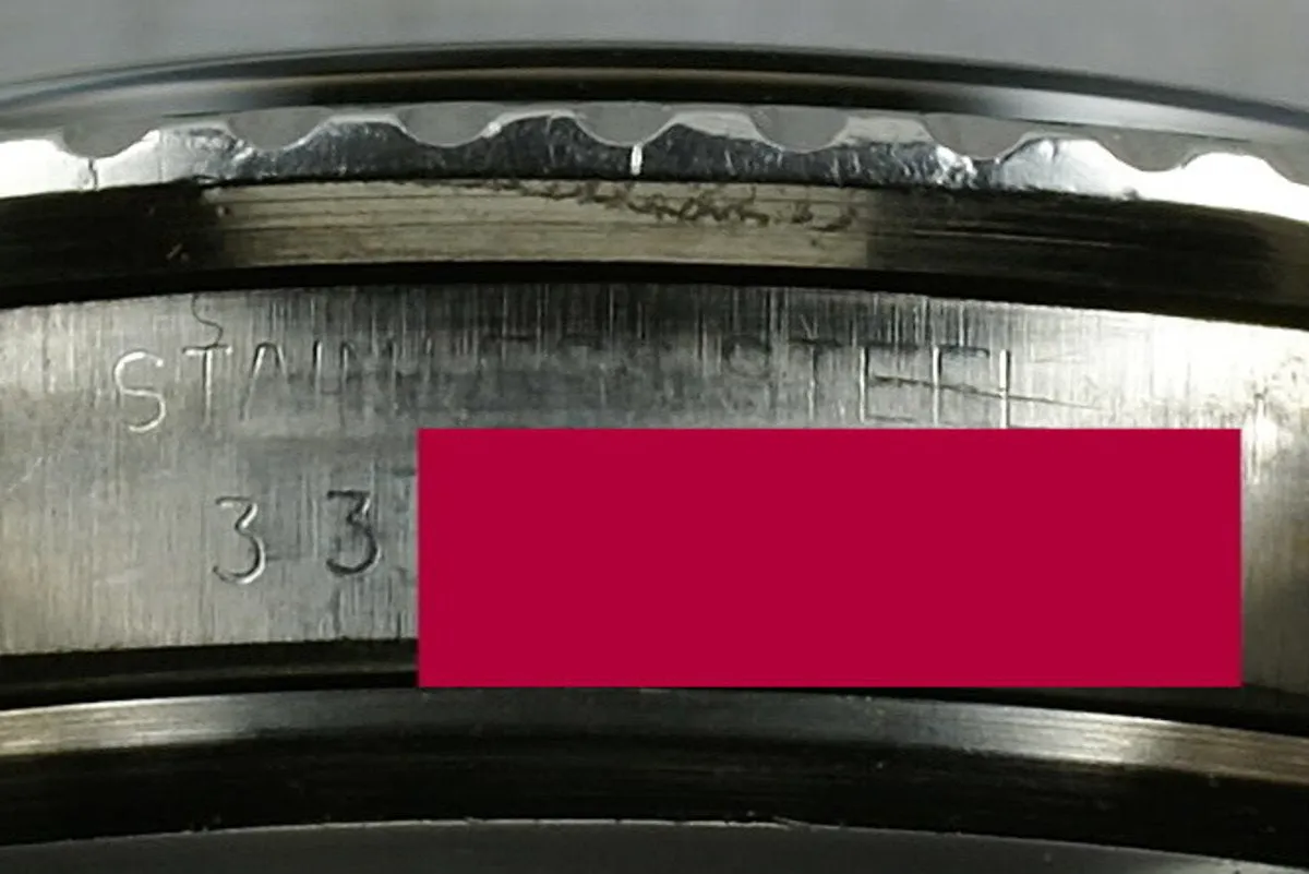 Rolex Submariner 5512 Unpolished with original sales receipt