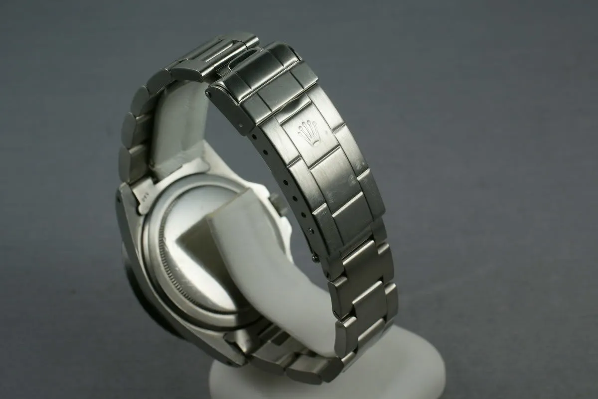 Rolex Submariner 5512 Unpolished with original sales receipt