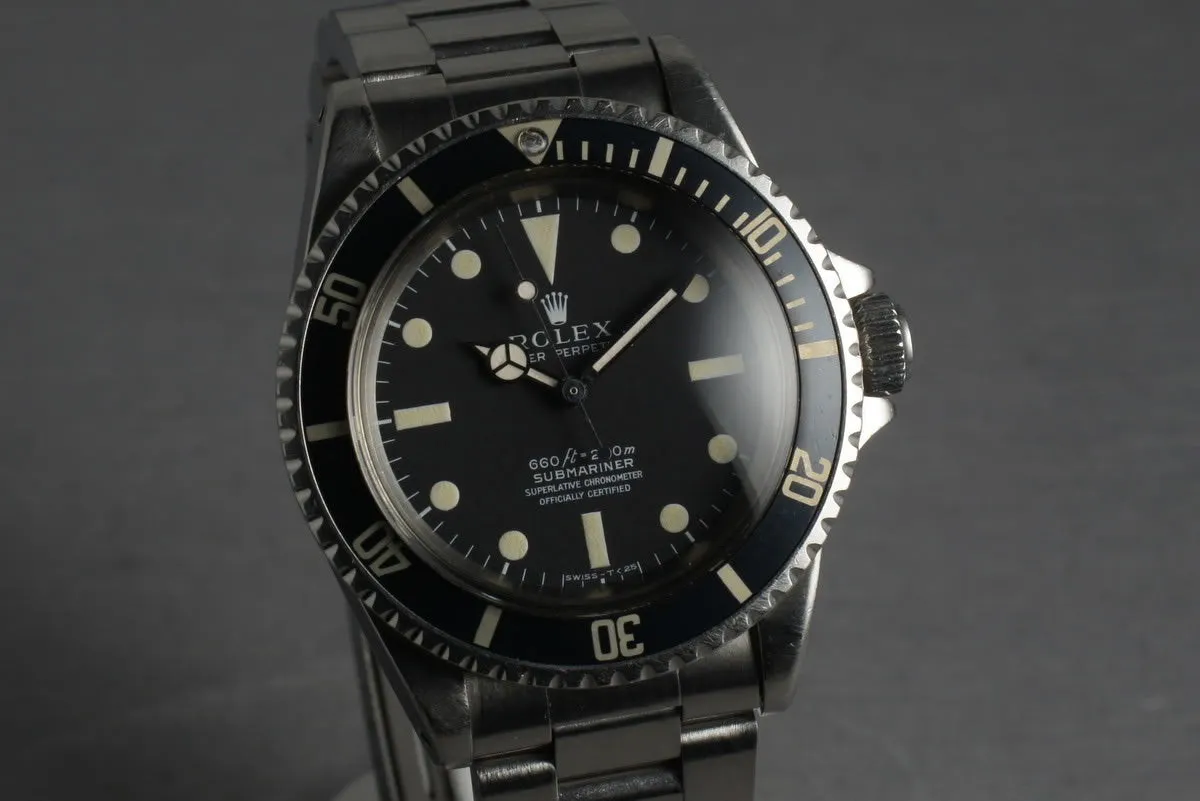 Rolex Submariner  5512 with Box and Papers