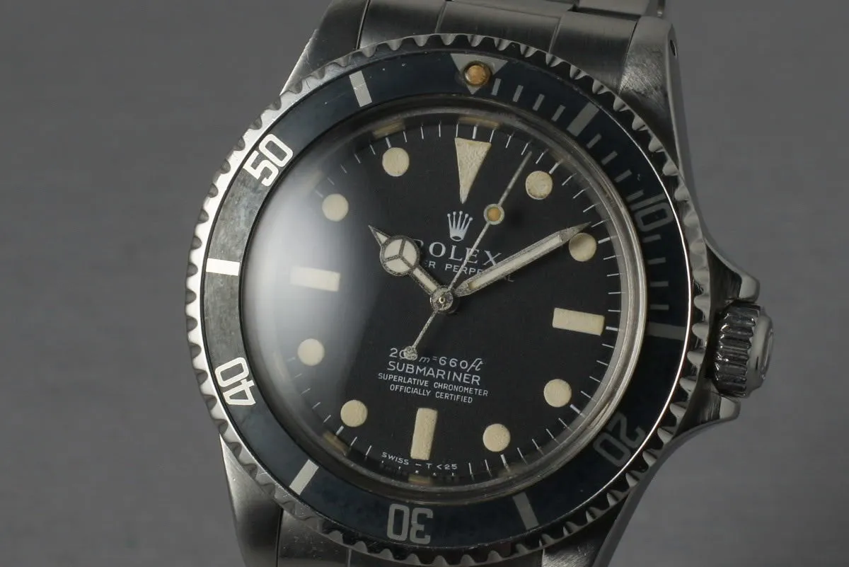 Rolex Submariner 5512 with Meters First
