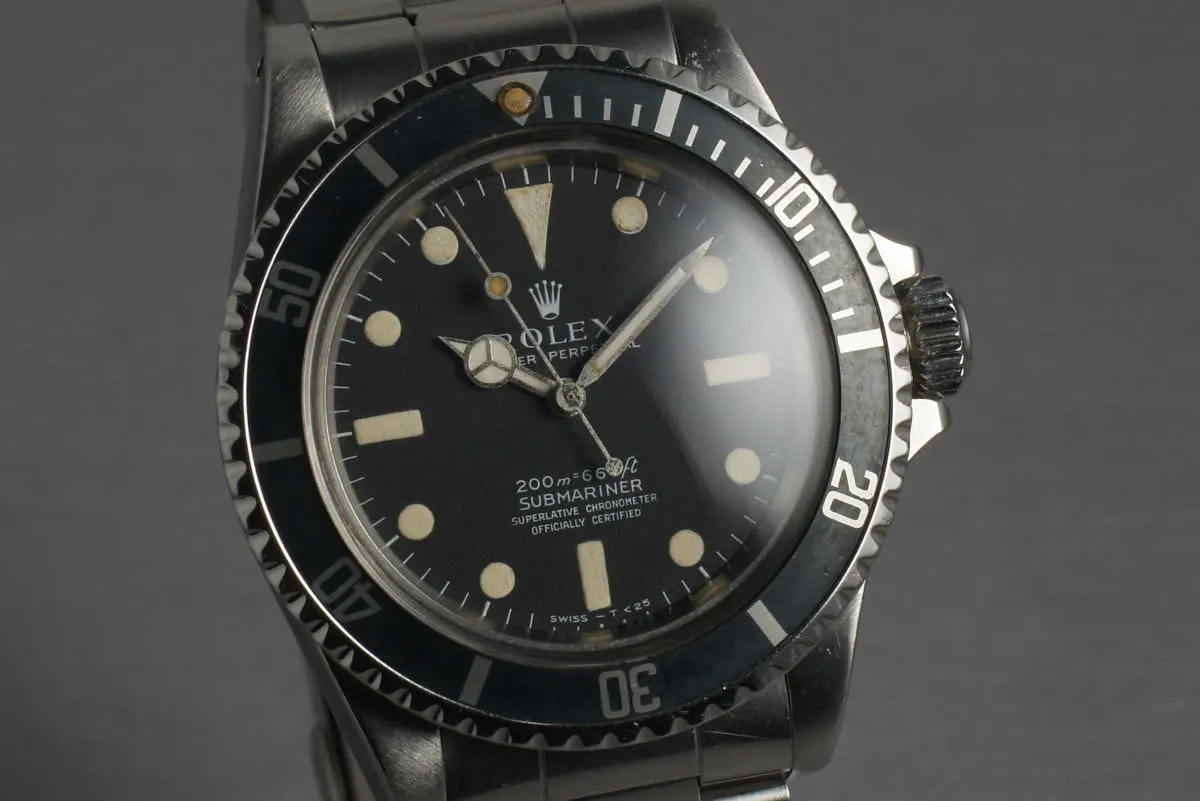 Rolex Submariner 5512 with Meters First