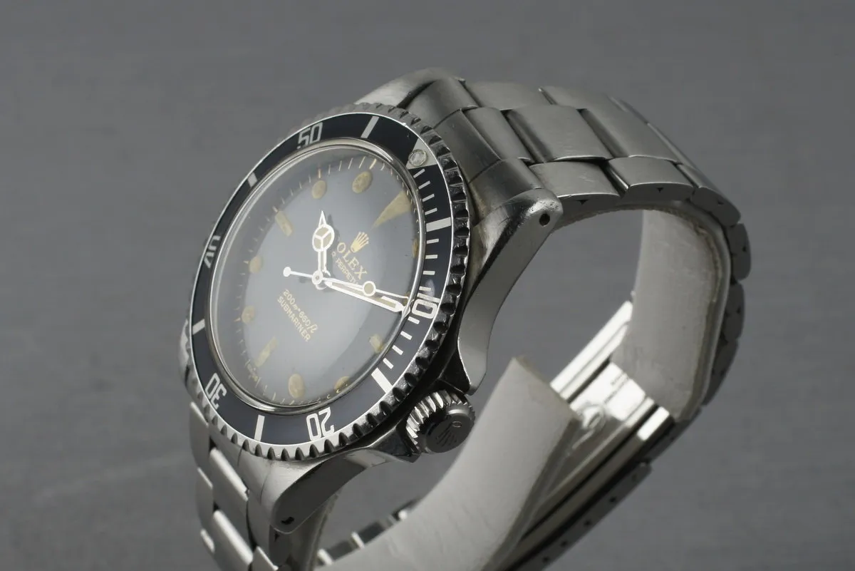 Rolex Submariner 5513 Early PCG SWISS only dial