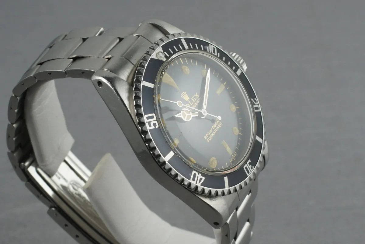Rolex Submariner 5513 Early PCG SWISS only dial