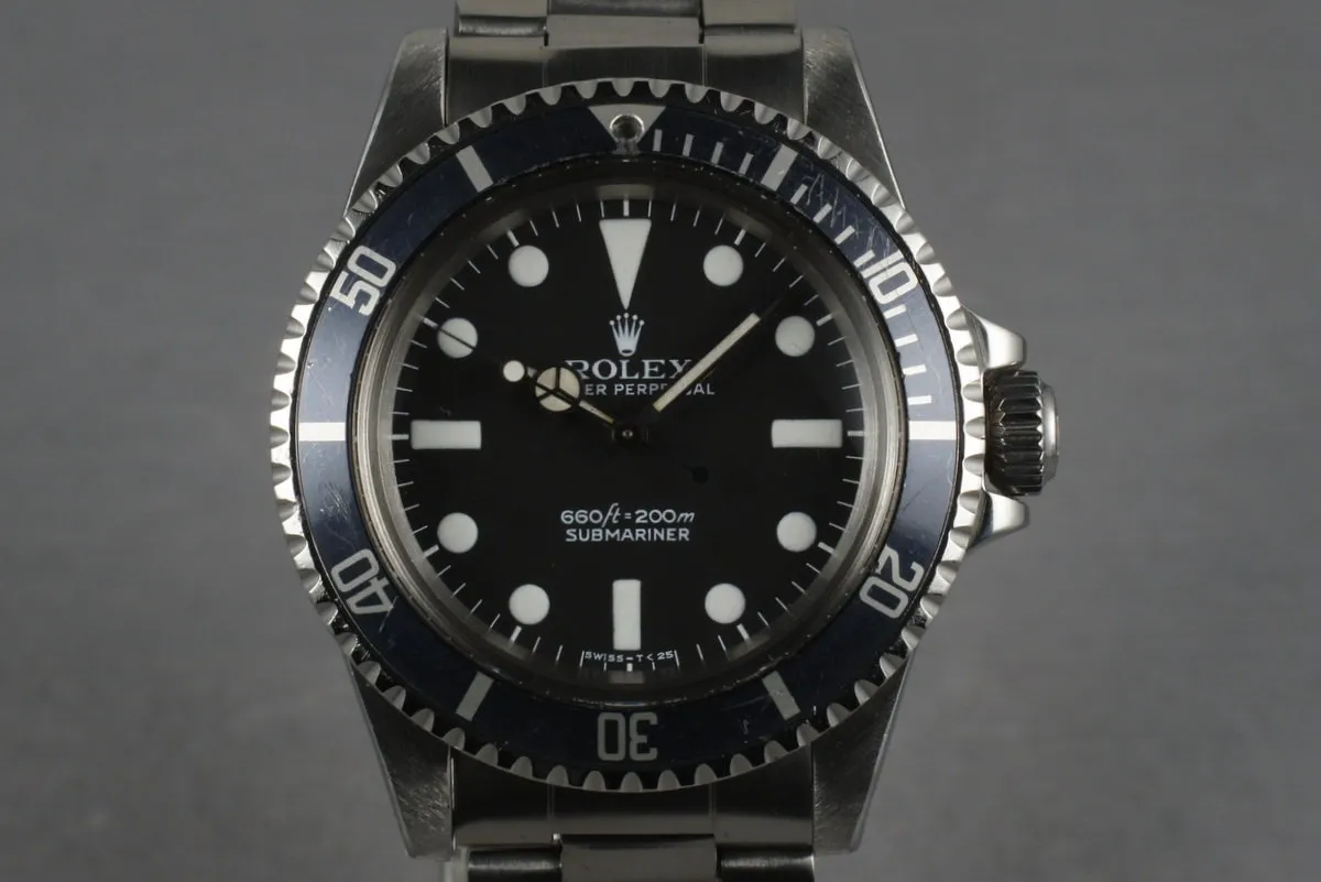 Rolex Submariner 5513 Mark 1 Maxi