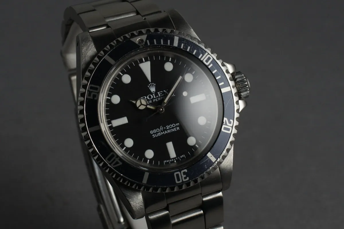 Rolex Submariner 5513 Mark 1 Maxi