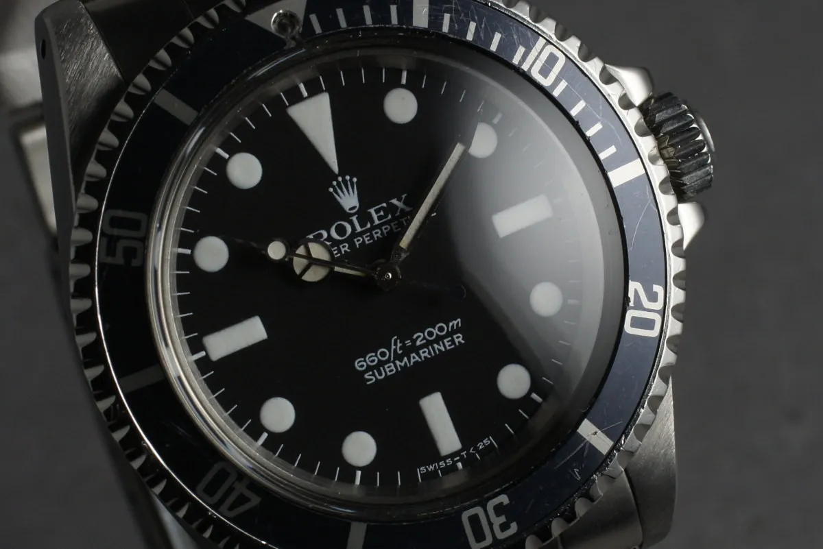 Rolex Submariner 5513 Mark 1 Maxi