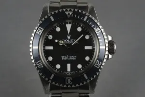 Rolex Submariner 5513 Mark 1 Maxi