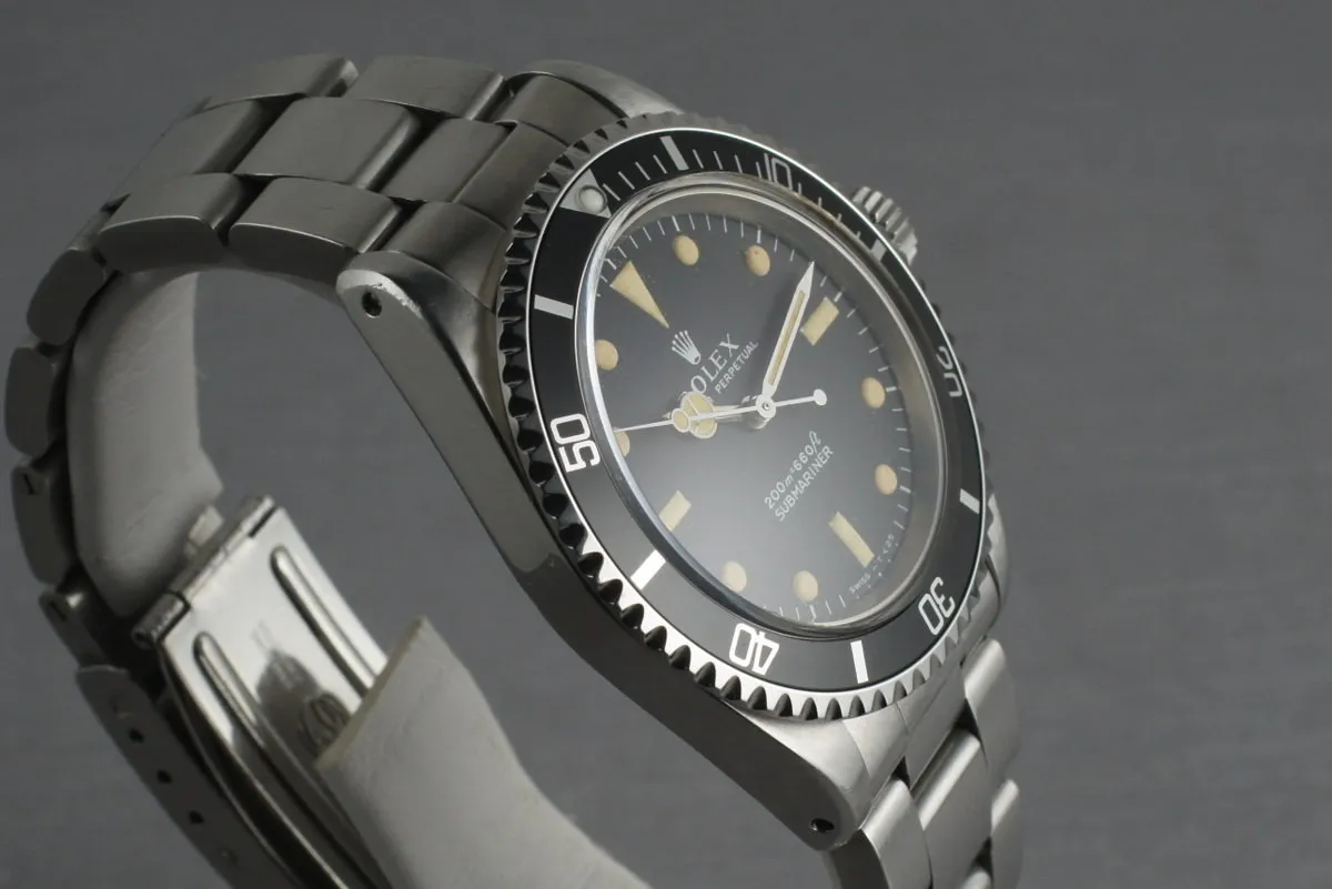 Rolex Submariner 5513 Meters First with creamy markers