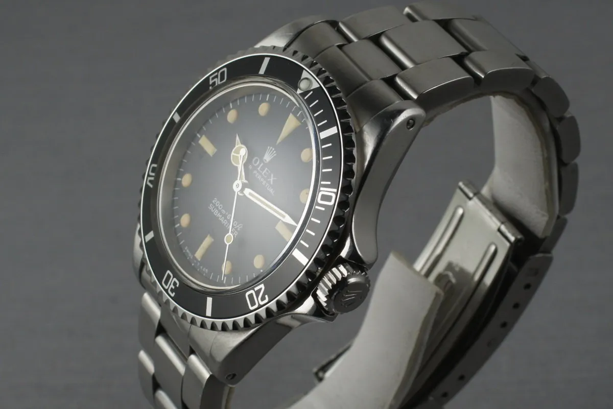 Rolex Submariner 5513 Meters First with creamy markers