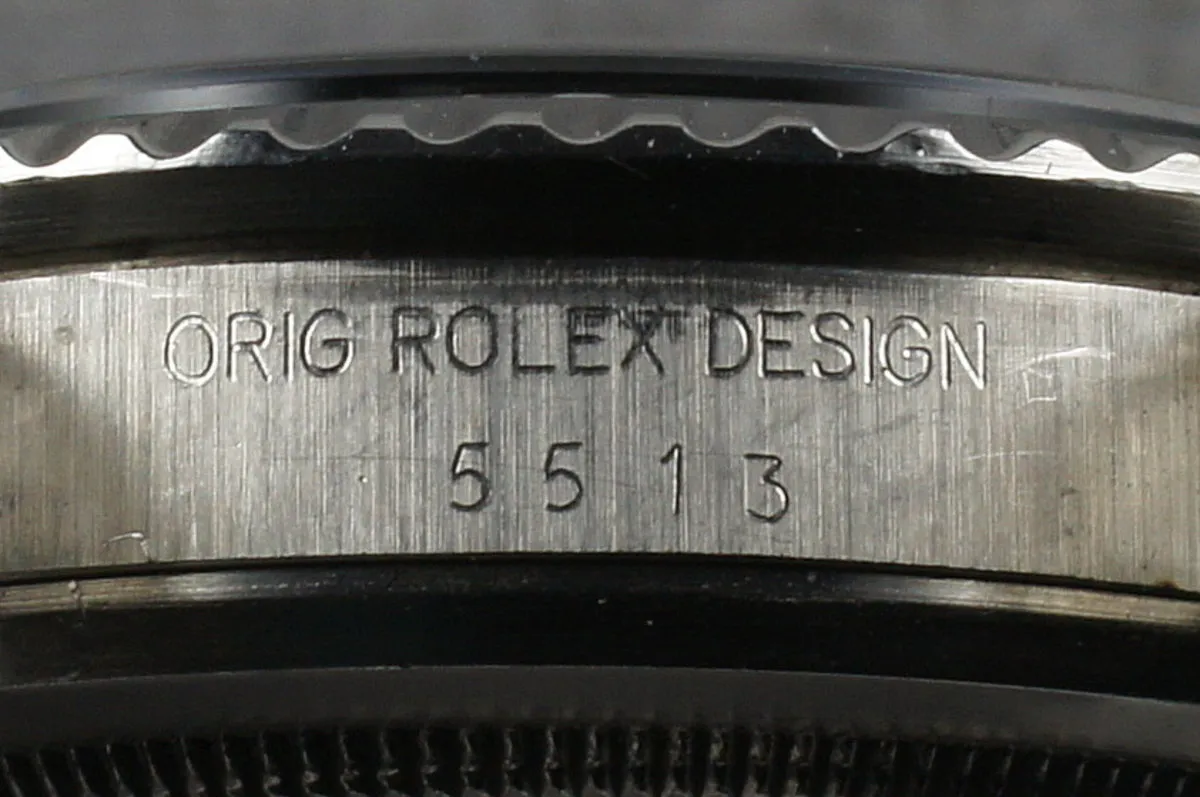 Rolex Submariner  5513 with WG surrounds and Service Papers