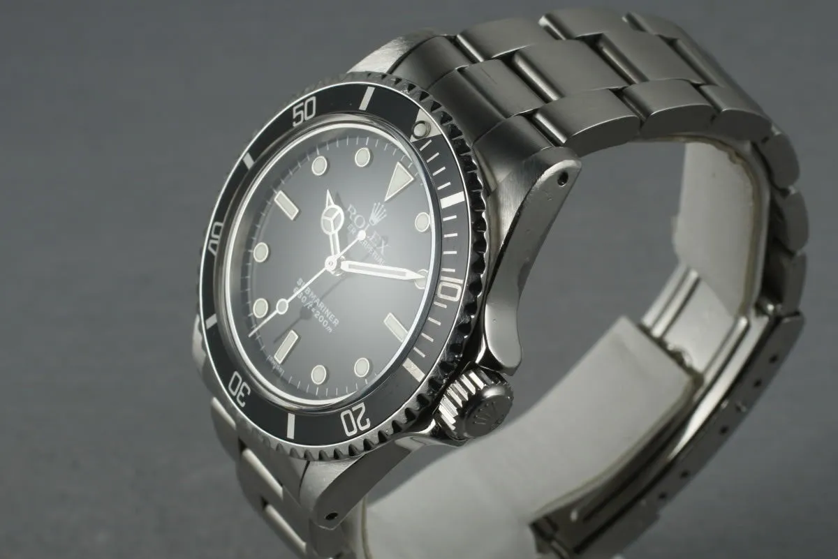 Rolex Submariner 5513 with  WG surrounds
