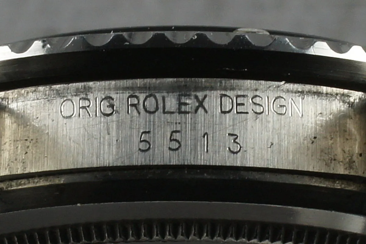 Rolex Submariner 5513 with WG surrounds
