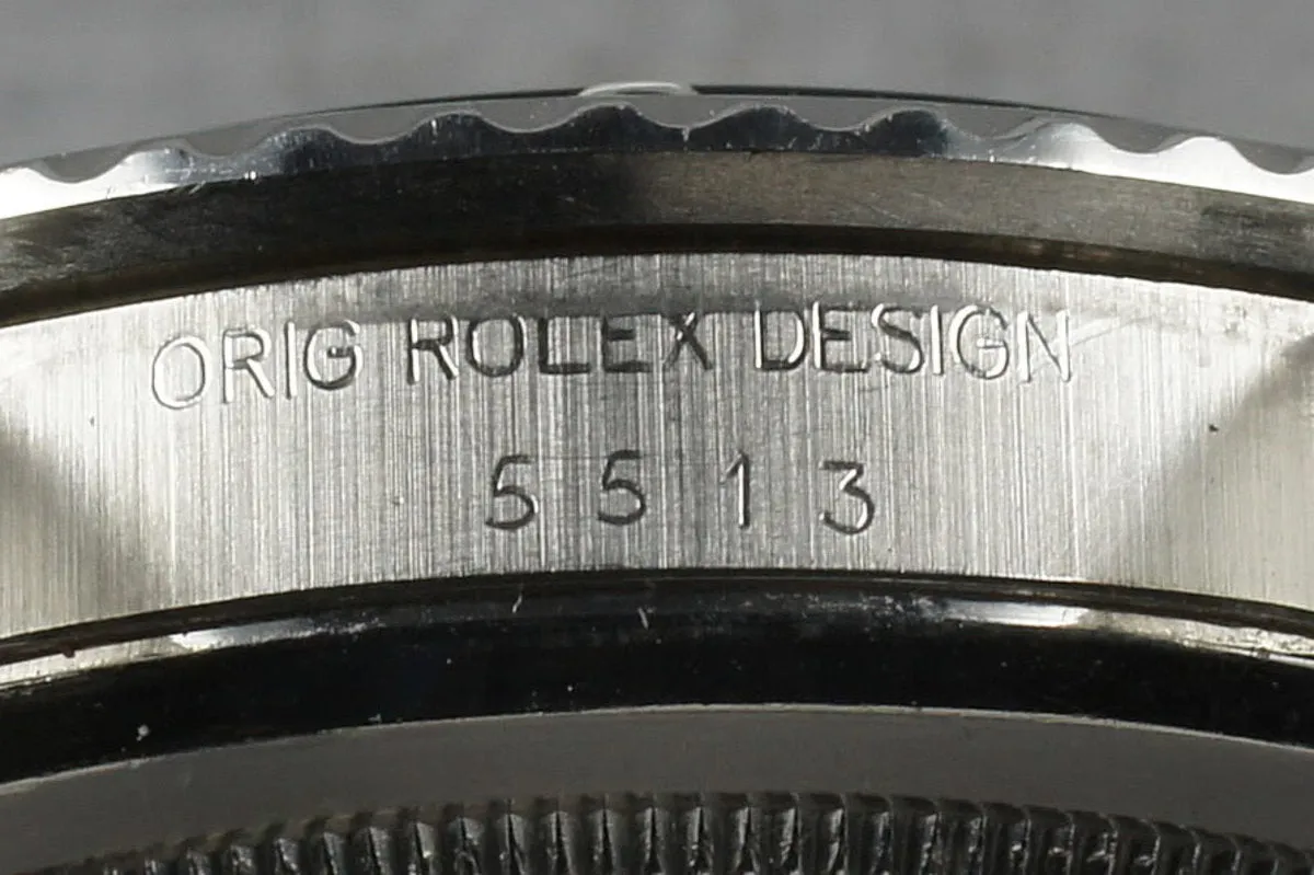 Rolex Submariner 5513 with  WG surrounds